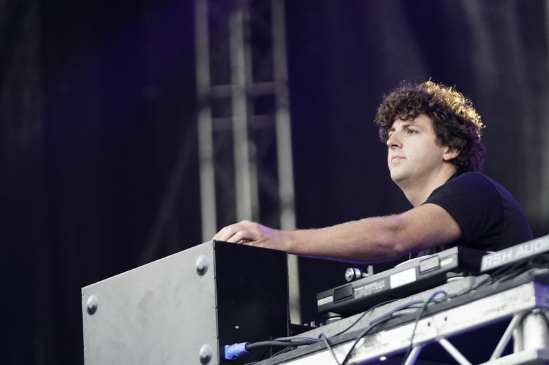 Jamie XX levererade ett dj-set under Way Out West.