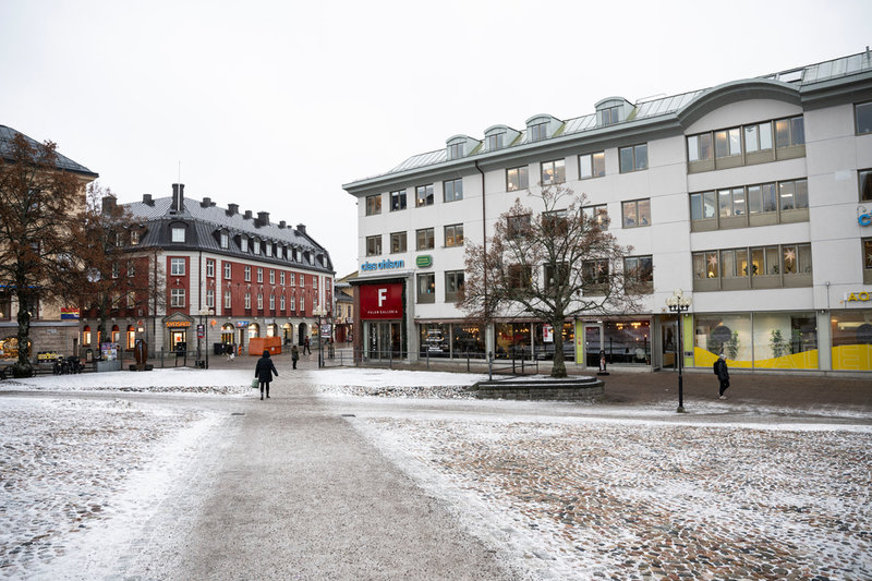 Falun är en av de orter som blivit snöfattigare de senaste åren. 