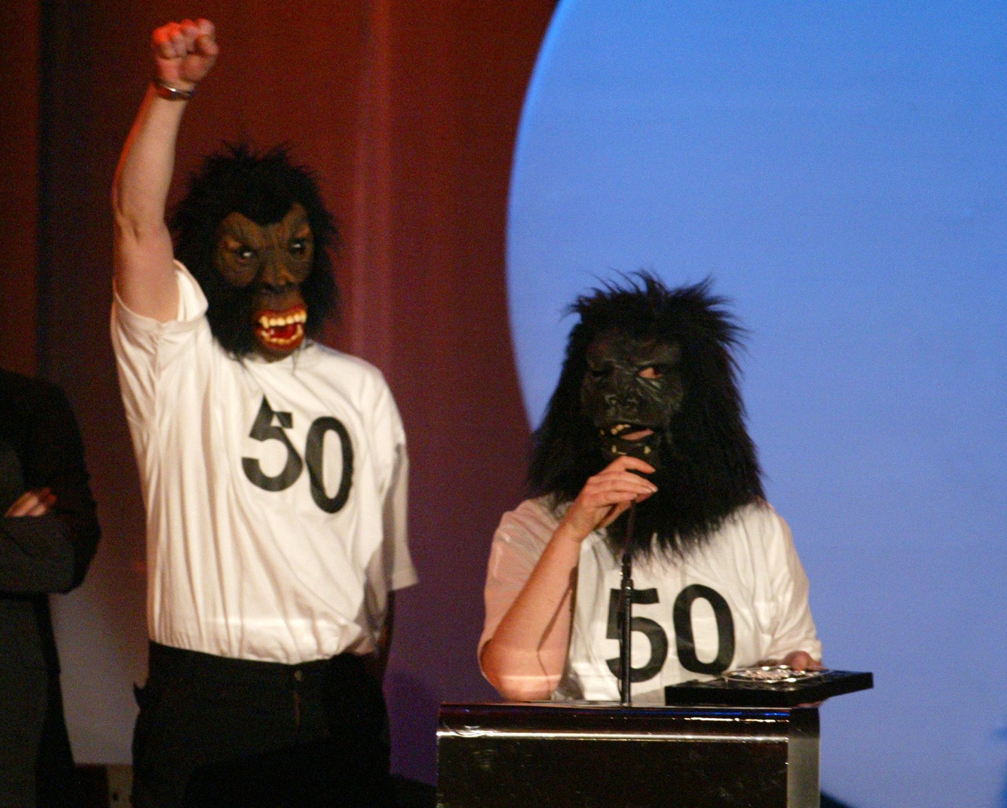 The Knife verkar inte gilla Grammisgalan. År 2003 skickade de två gorillor till galan, som en protest mot den mansdominerade musikbranschen.