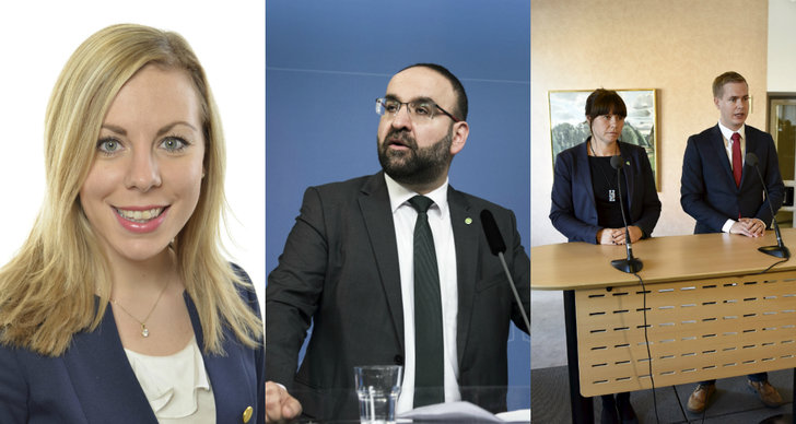 Debatt, Gustav Fridolin, Mehmet Kaplan, Moderaterna, Yasri Khan, Jessica Rosencrantz, Åsa Romson, Miljöpartiet