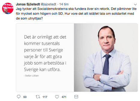 Sjöstedt rasar Sjöstedt rasar