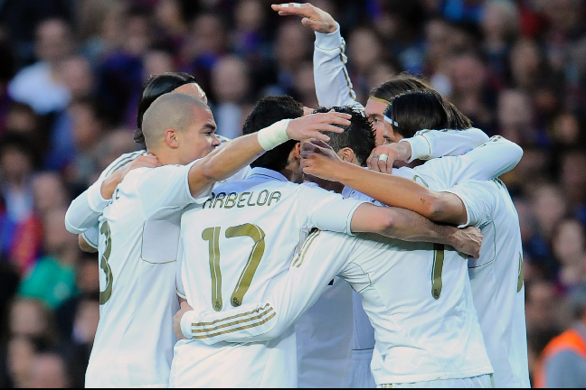 Real Madrid vann över Barcelona med 2-1.