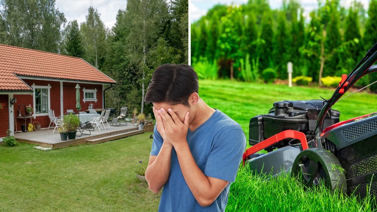 Så många svenskar skäms över sin gräsmatta