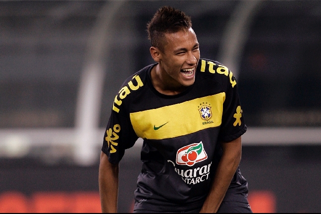 Stjärnskottet Neymar är också med på listan.