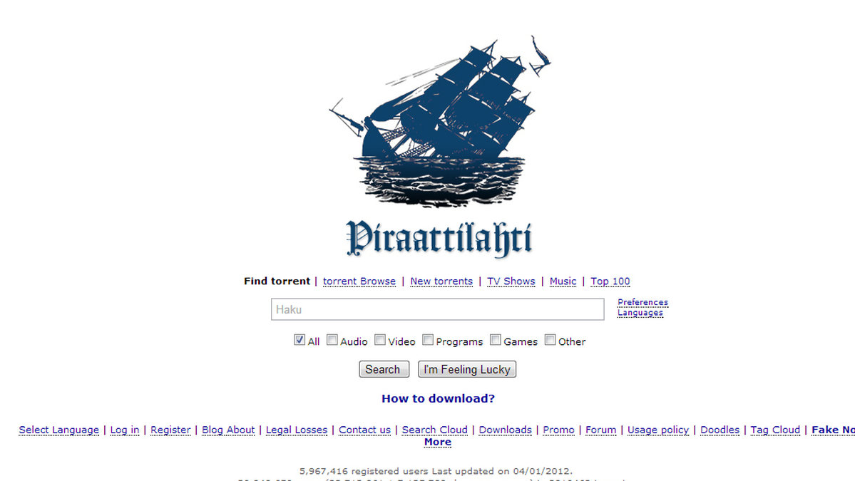 The Pirate Bay-skutan har lyckats hålla sig över vatten trots att det stormat rejält. Finska antipirater drömmer om en annan värld. 