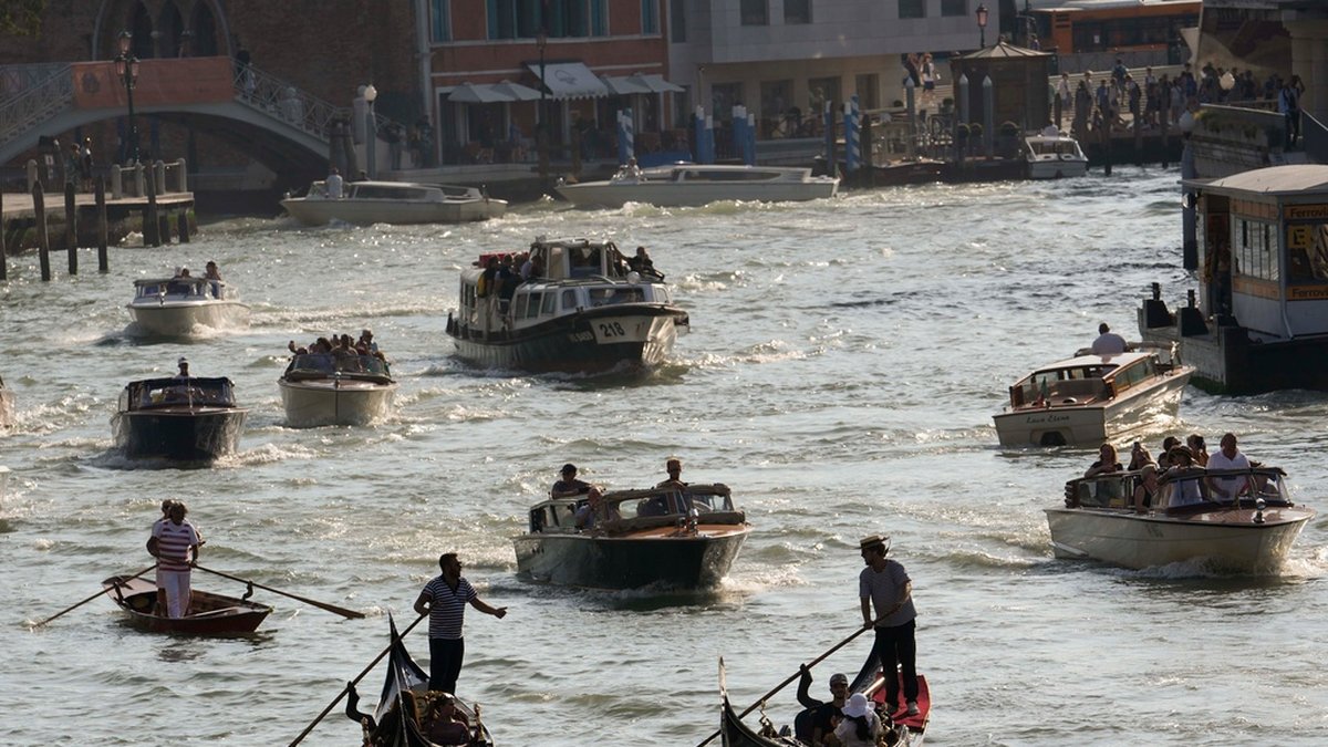 Staden Venedig försöker hantera turisttillströmningen till staden. Arkivbild.