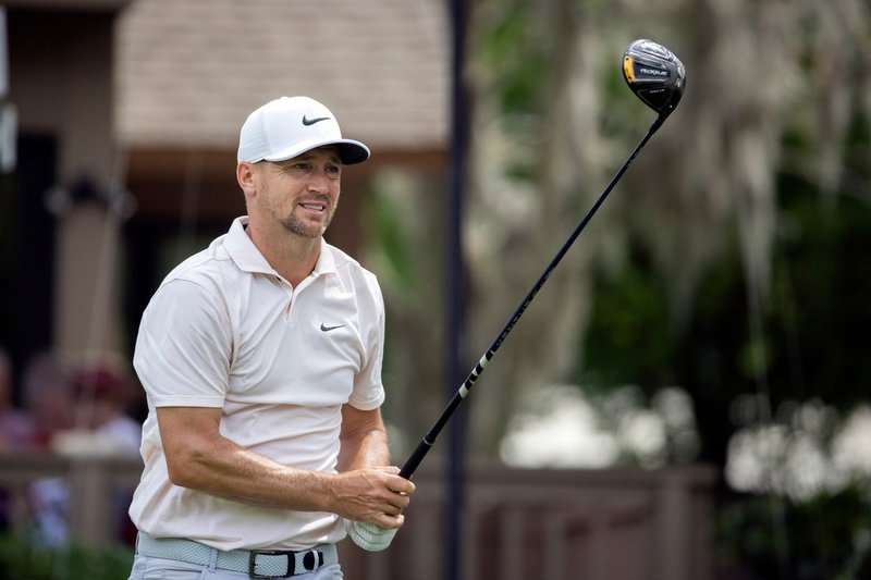 Alex Noren tycker det är för stort fokus på pengar i golfvärlden. Arkivbild.