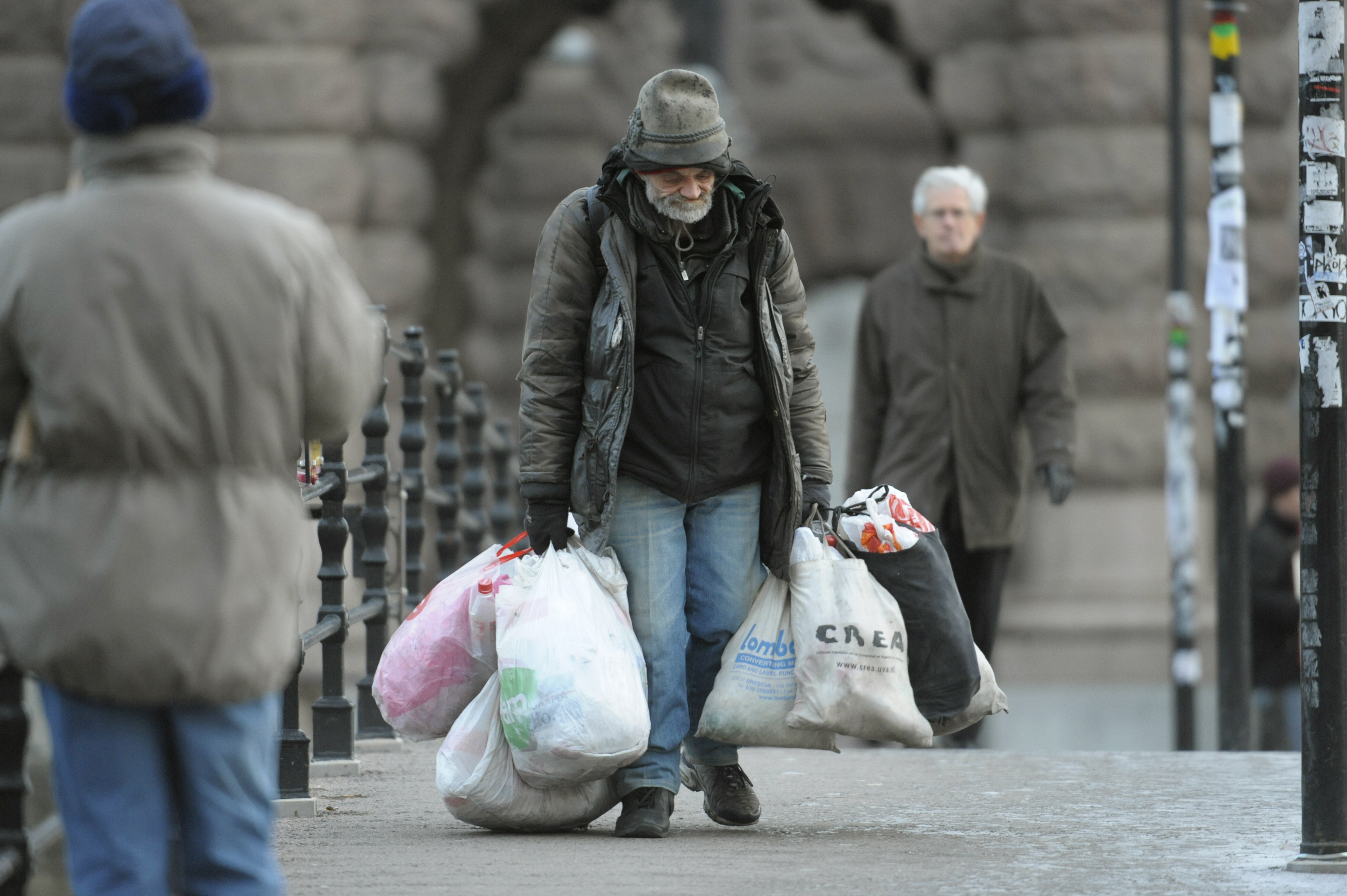 I Stockholm finns det 3 000 hemlösa och väldigt många lider av ångest under julen.