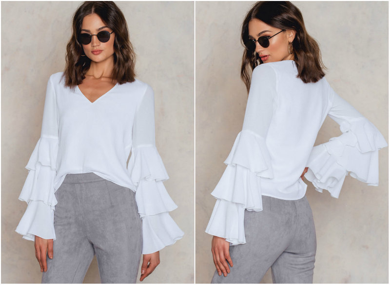 Vit blus