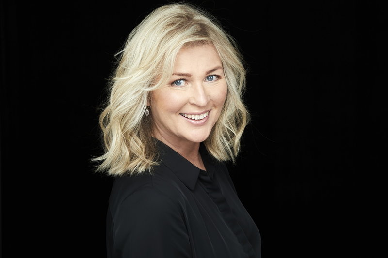 'Jag tycker omslagen ska visa vilka bra böcker det är', säger Åsa Hellberg om feelgood. Pressbild.