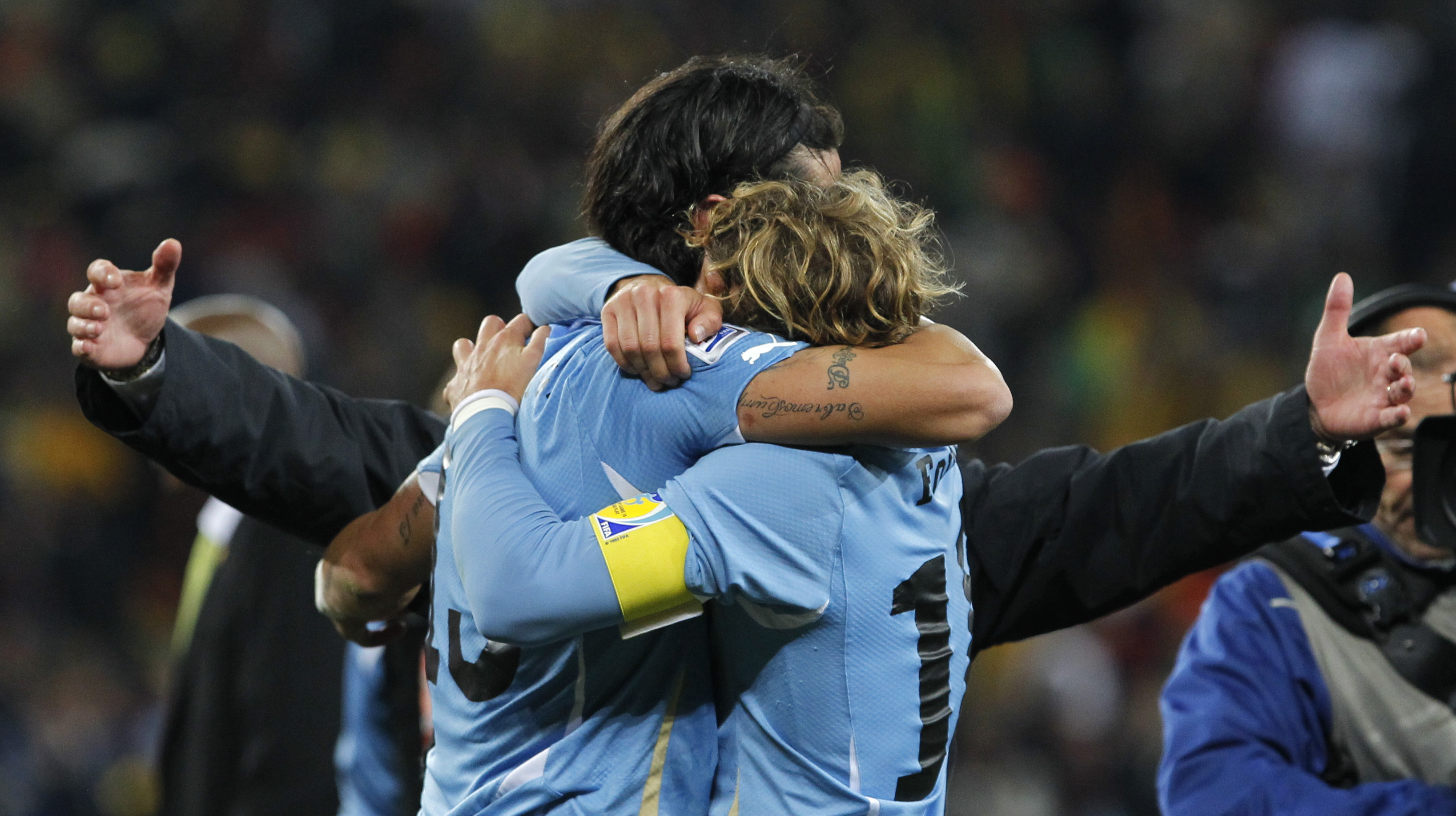 Uruguay firar avancemanget.