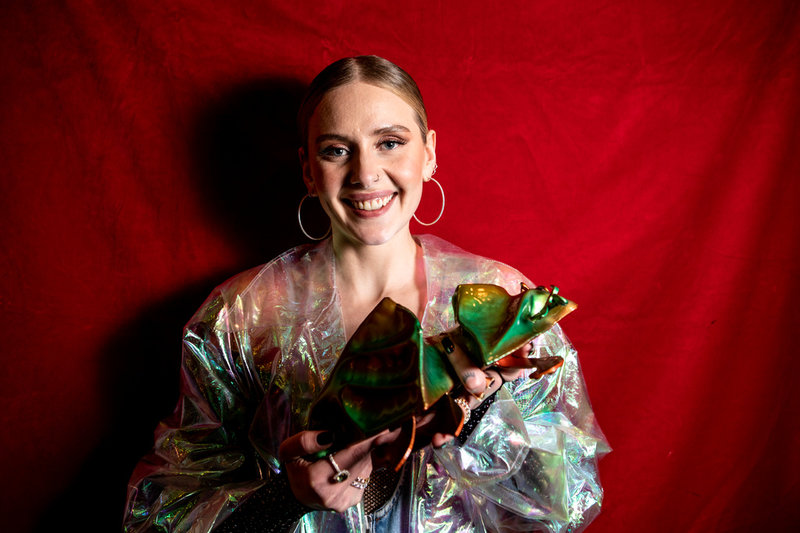 Sofia Kappel, som tilldelades en Guldbagge för sin debutroll i 'Pleasure' i vintras, ska tillsammans med Molly Nutley spela huvudrollerna i Joakim Lundells skräckfilm. Arkivbild.