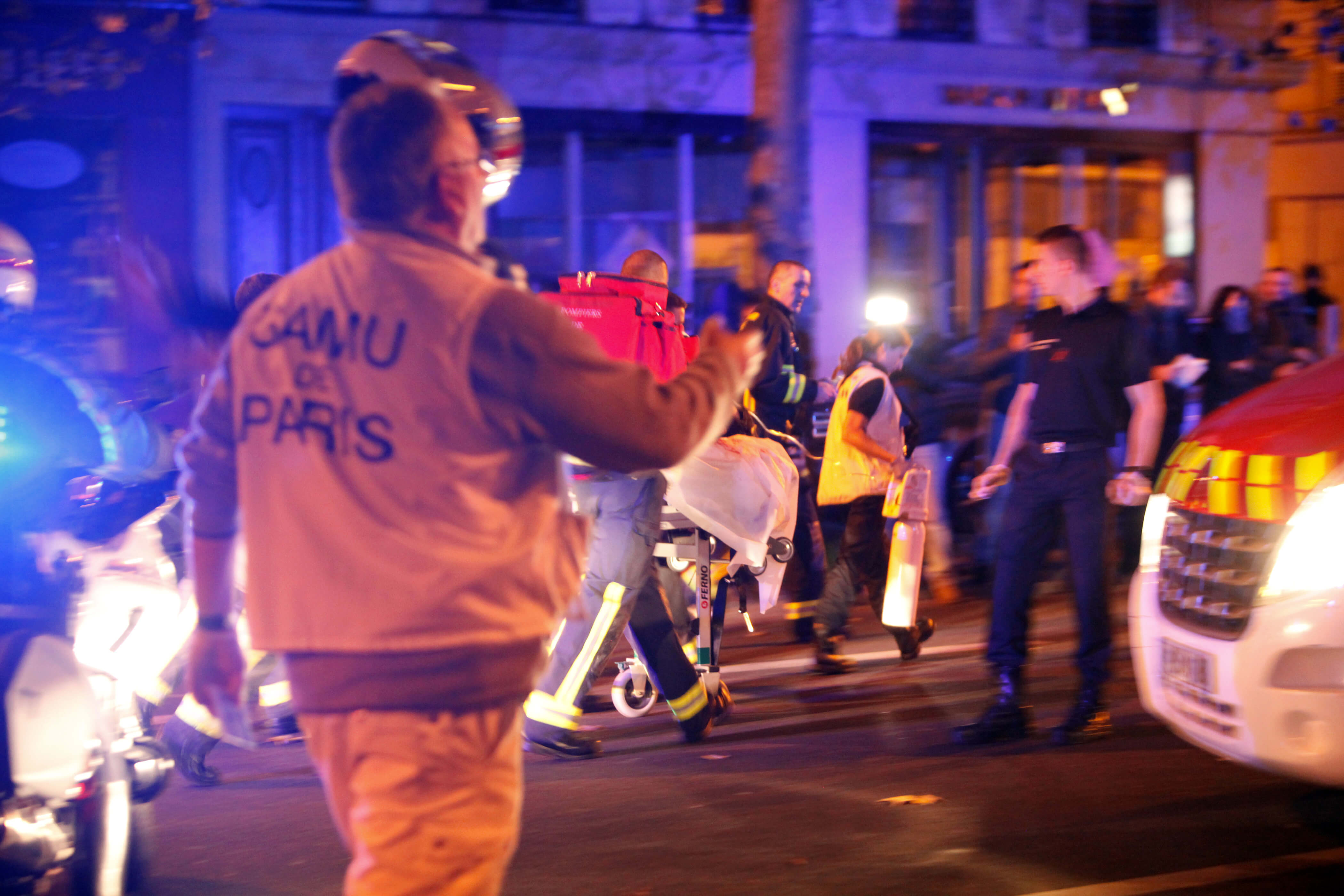 Bilder från attackerna i Paris Bilder från attackerna i Paris