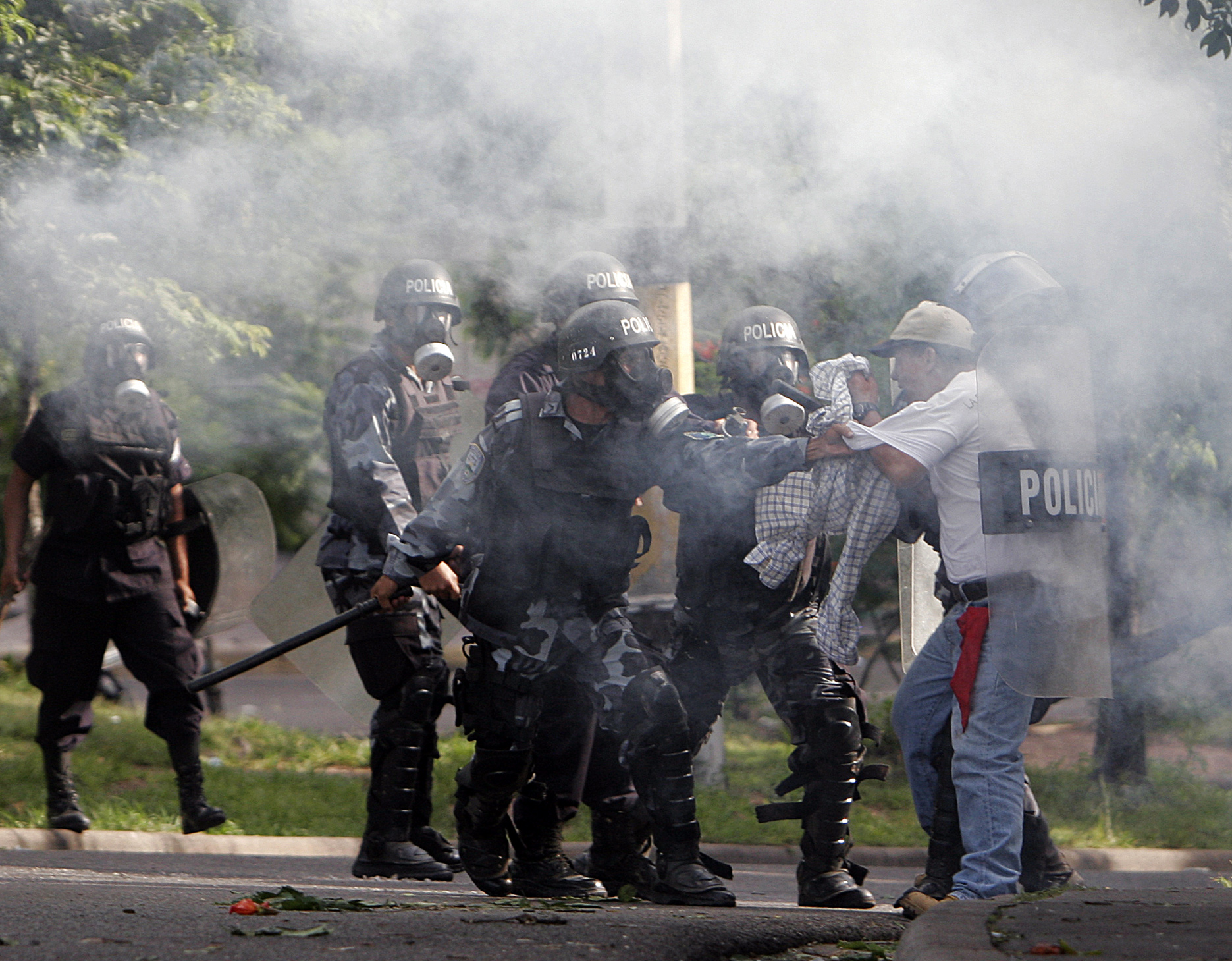 Korruption, bankrån, Polisen, Honduras