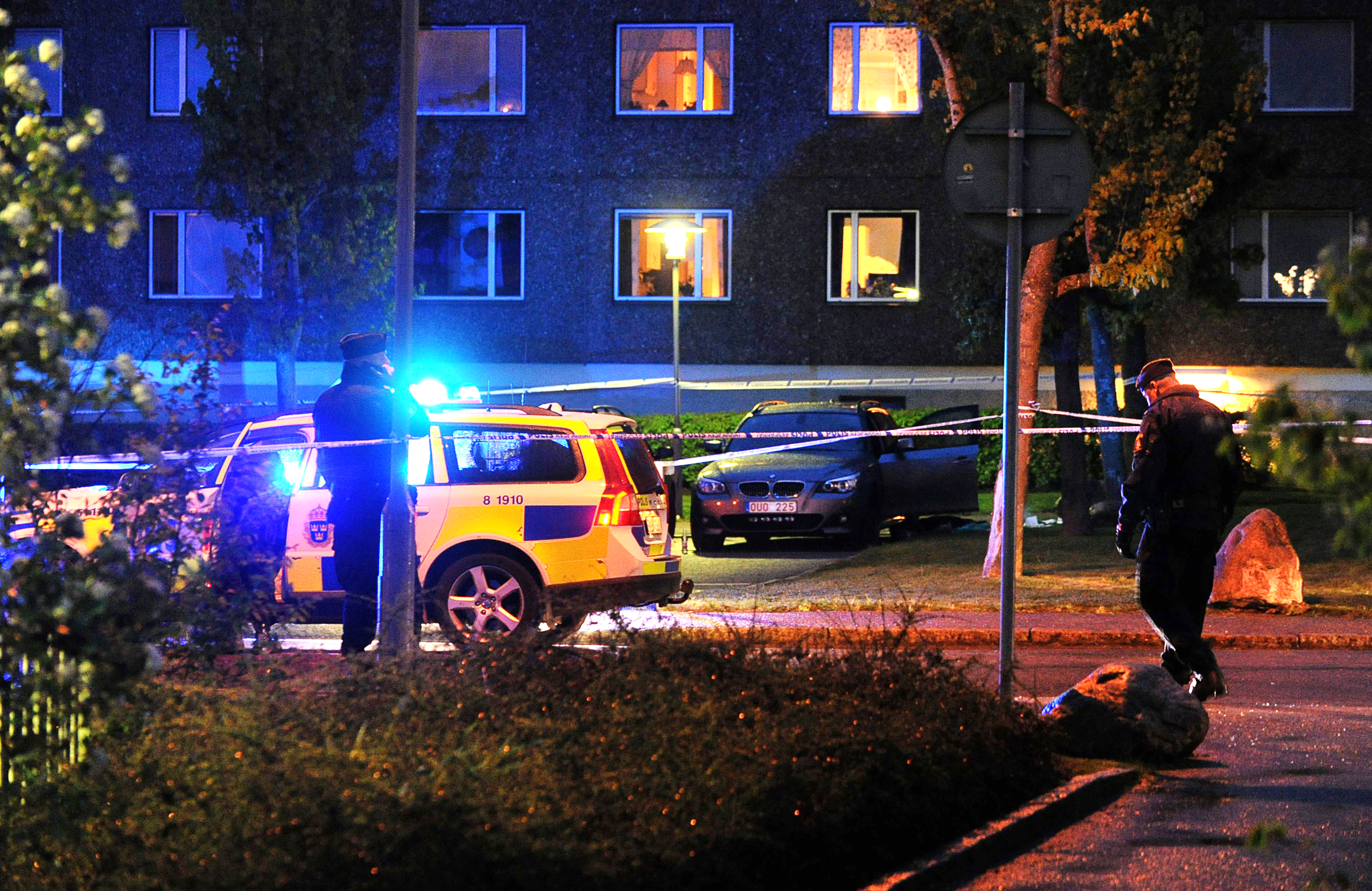 Enskede, Polisen, mord, Stockholm, Moped