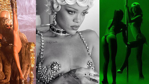 Rihannas nya vågade video kan du se nu.
