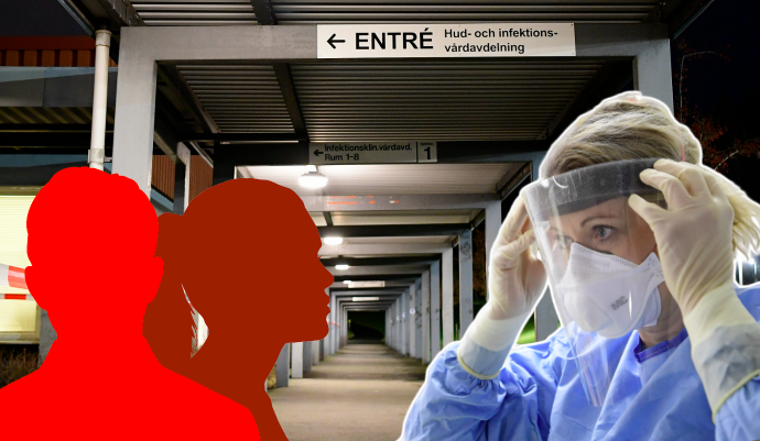 Coronasmittat svenskt par berättar: Så är livet i karantän