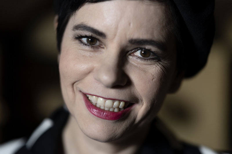 Carolina Norén, mångårig Eurovisionkommentator på Sveriges Radio. 