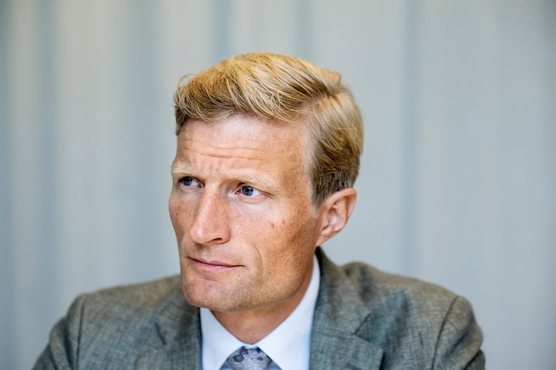 Carl Skau, biträdande vd och operativ chef för FN:s livsmedelsprogram, WFP, på en bild tagen 2023.