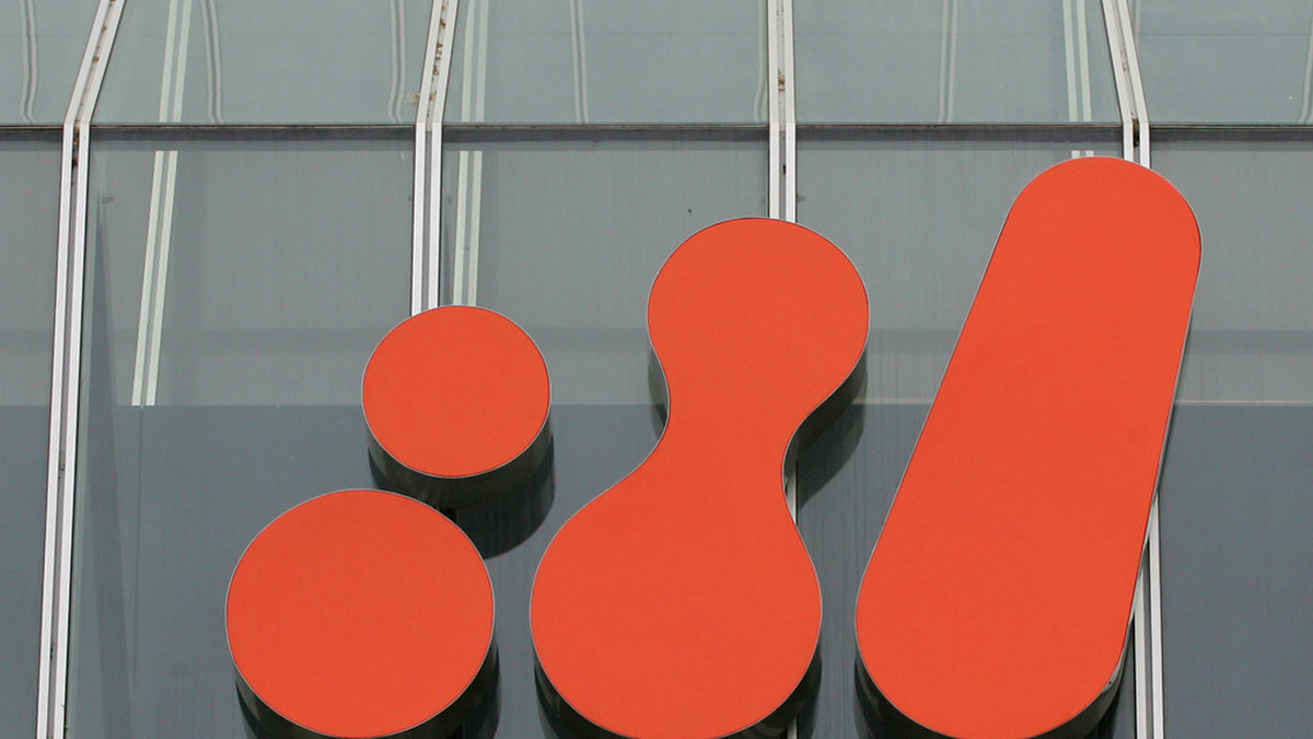 BHP:s logga på huvudkontoret i Melbourne, Australien. Arkivbild.