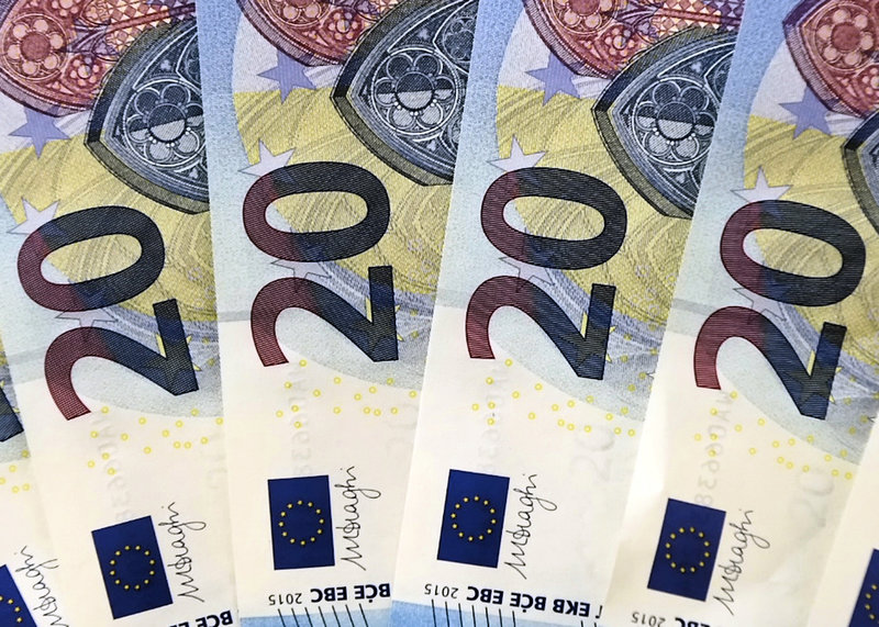 Den nya designen på 20-eurosedlarna rör upp känslor. Här är en gammal design.