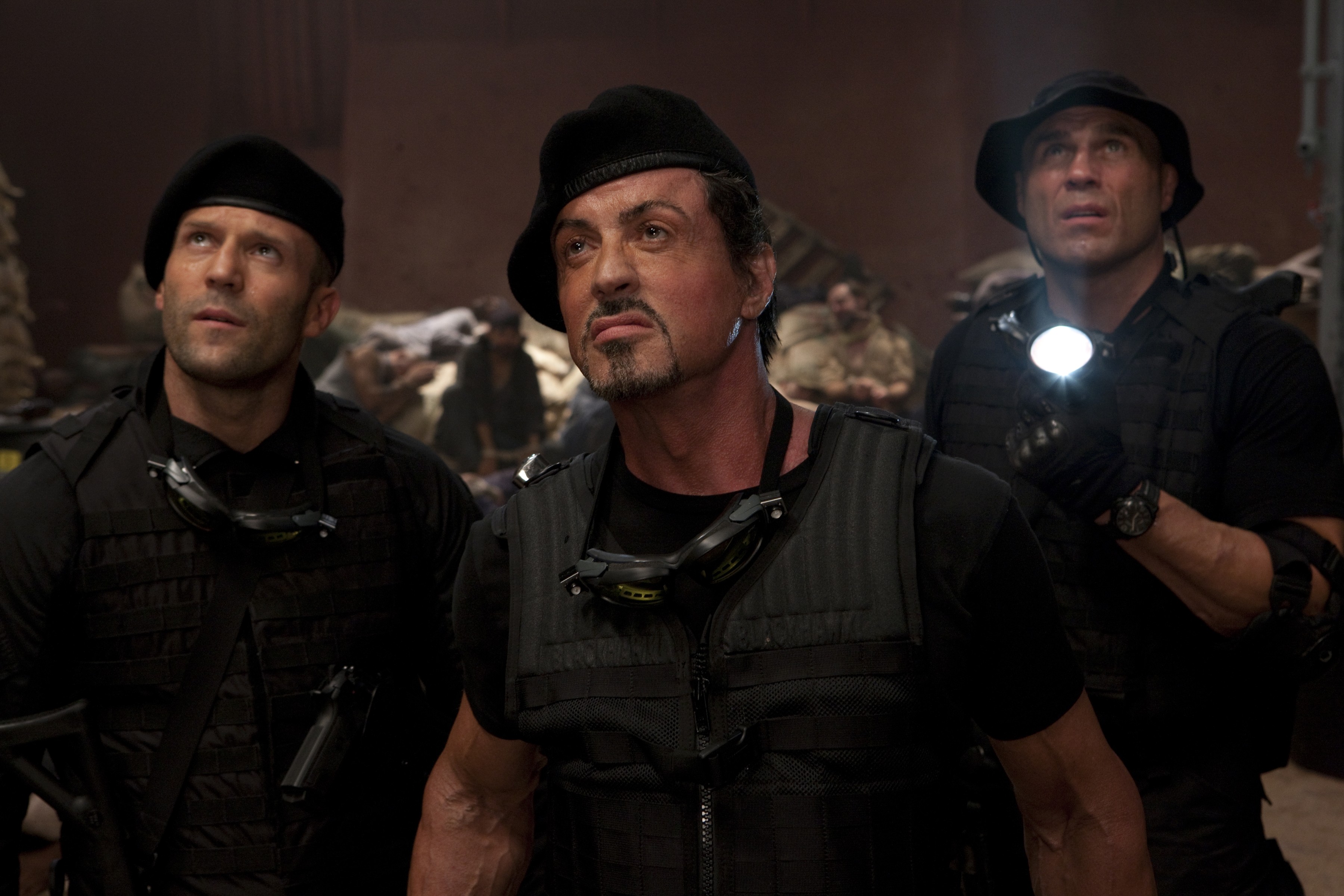 UFC, Sylvester Stallone, The Expendables, Randy Couture, Dolph Lundgren