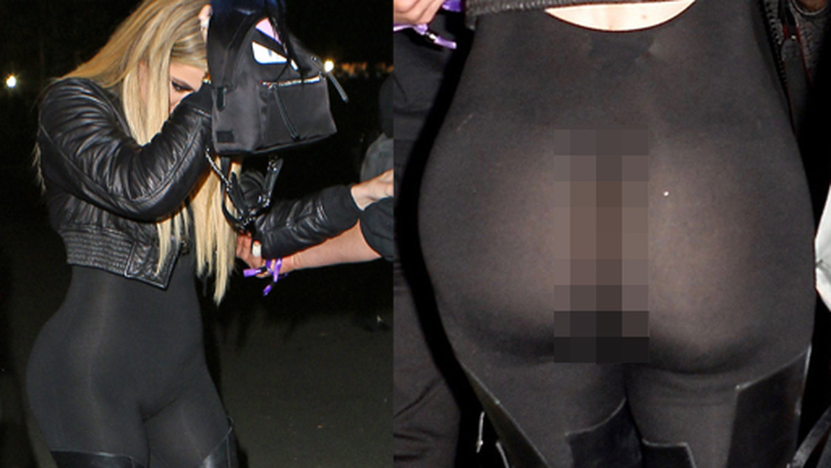 Khloe Kardashian körde en racy outfit när hon gick på Beyoncé-konsert. 
