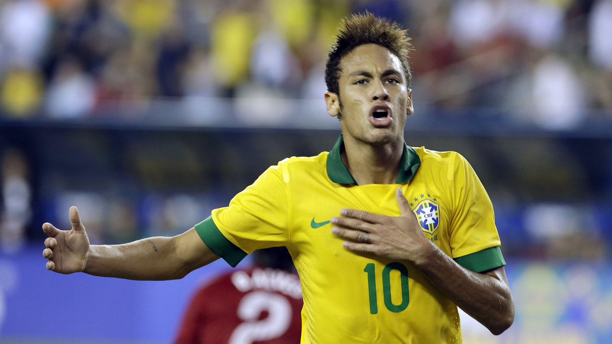 Brasiliens stora hemmahopp Neymar ska skjuta brassarna till guldet.