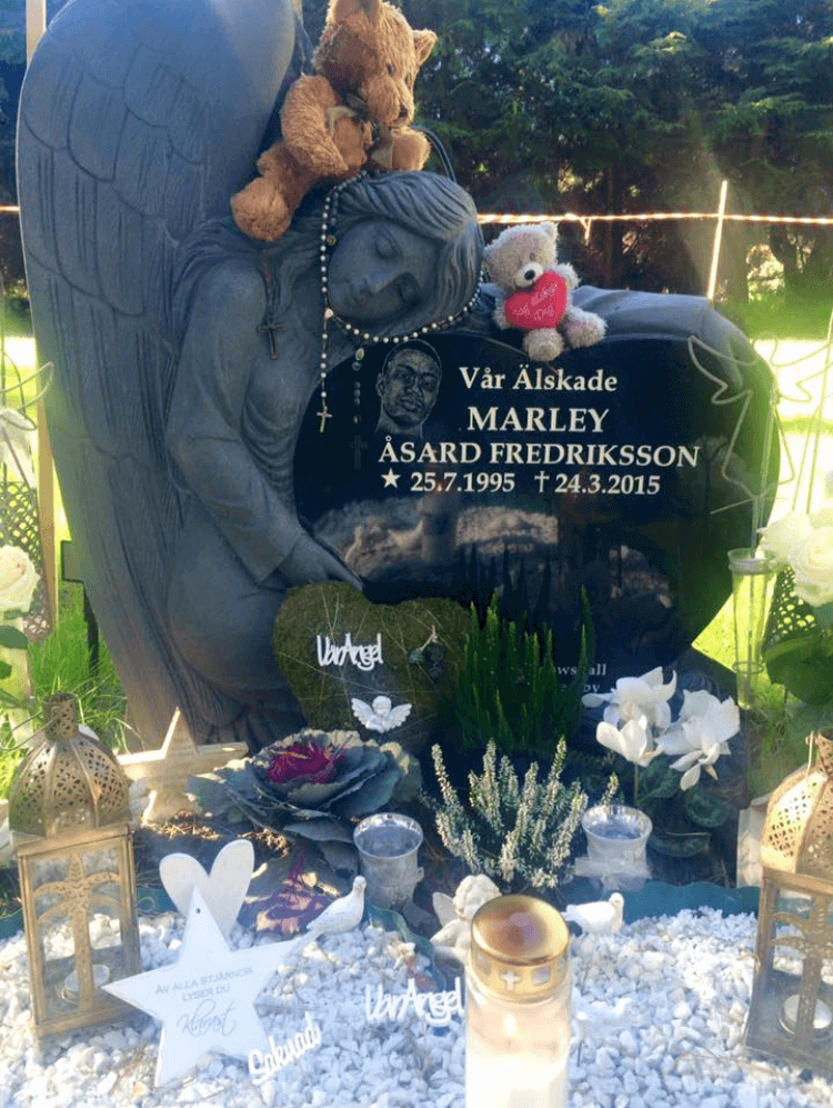 "Det var ett helvete, en mardröm. Det går inte ens att beskriva. Marley var allt jag hade, mitt enda barn och familj", berättar mamma Maritha.