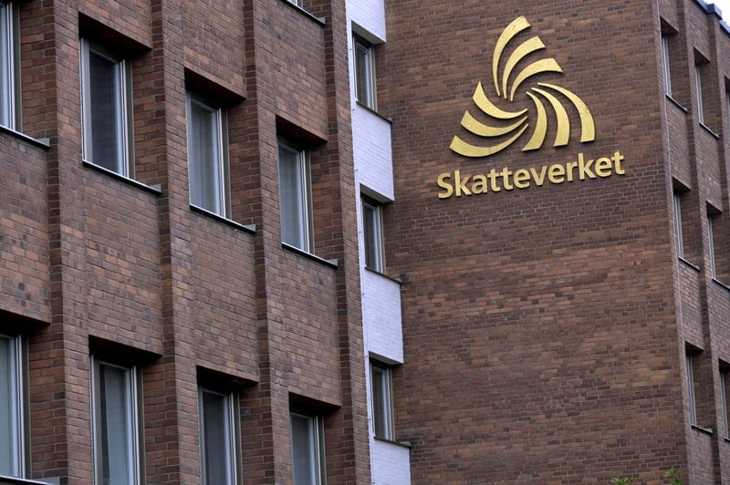 Skatteverkets tidigare huvudkontor i Solna Foto Janerik Henriksson / TT