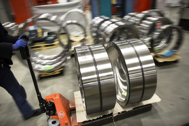 Industrin avgör löneökningstakten. Här SKF:s fabrik. Arkivbild.