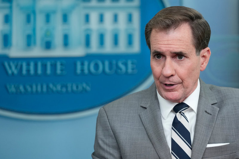 John Kirby, talesperson för USA:s nationella säkerhetsråd. Arkivbild.
