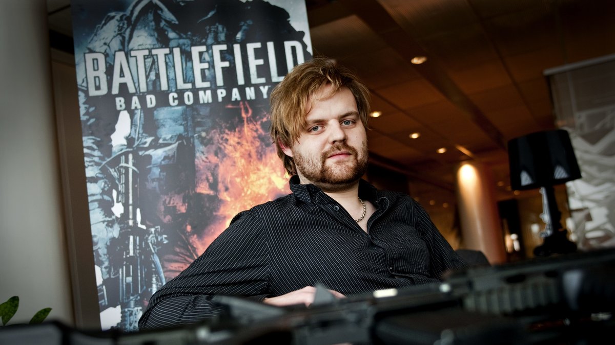 Kristoffer Bergqvist, speldesigner på Dice, som varit med och utvecklat Battlefieldserien.