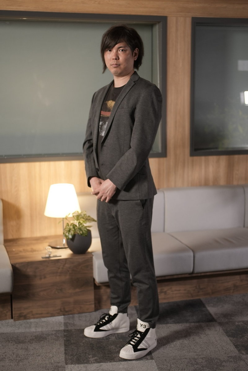 Katsuaki Tsuzuki, producent vid japanska Bandai Namco. Pressbild.