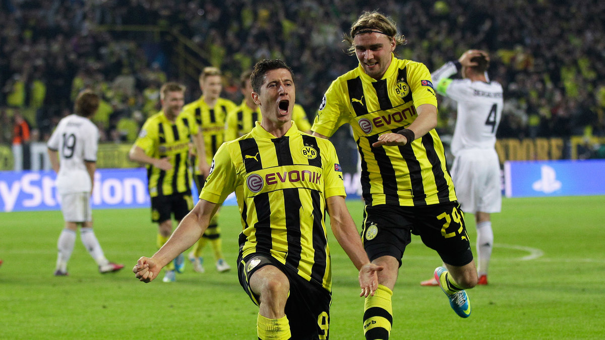 Robert Lewandowski hade en magisk säsong i Dortmund.