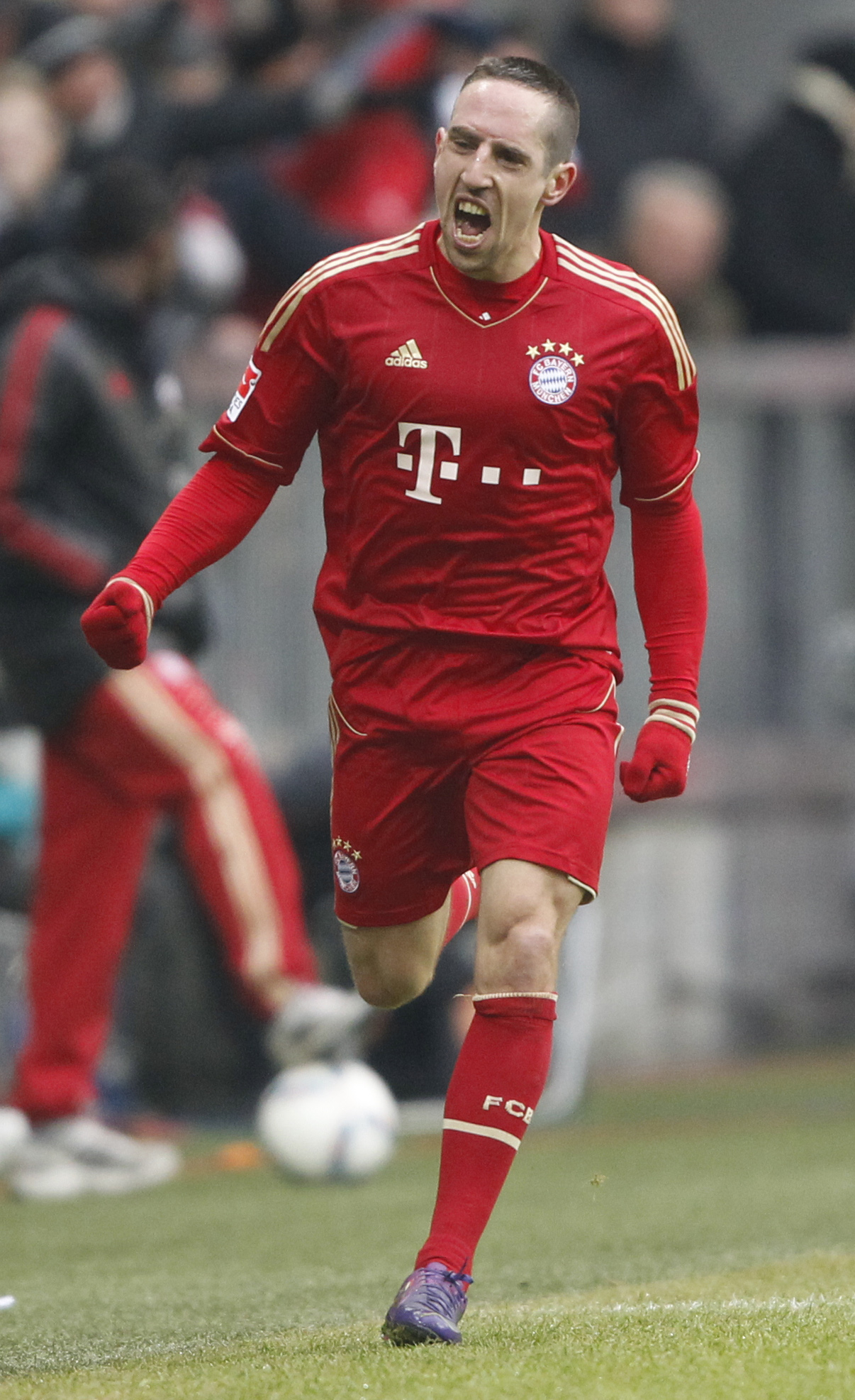 Franck Ribery, Frankrike. Fransmännens offensiva hopp. Franck Ribery, Frankrike. Fransmännens offensiva hopp.