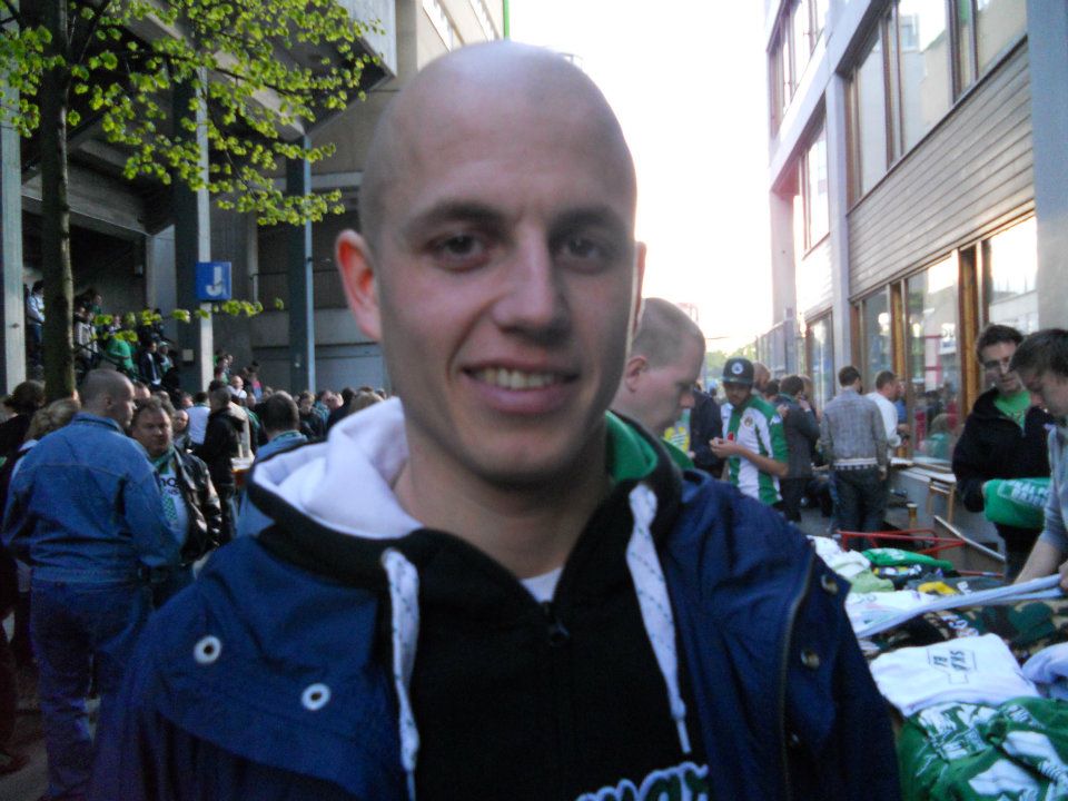 Bajen Fans ordförande Sebastian Kuijpens.