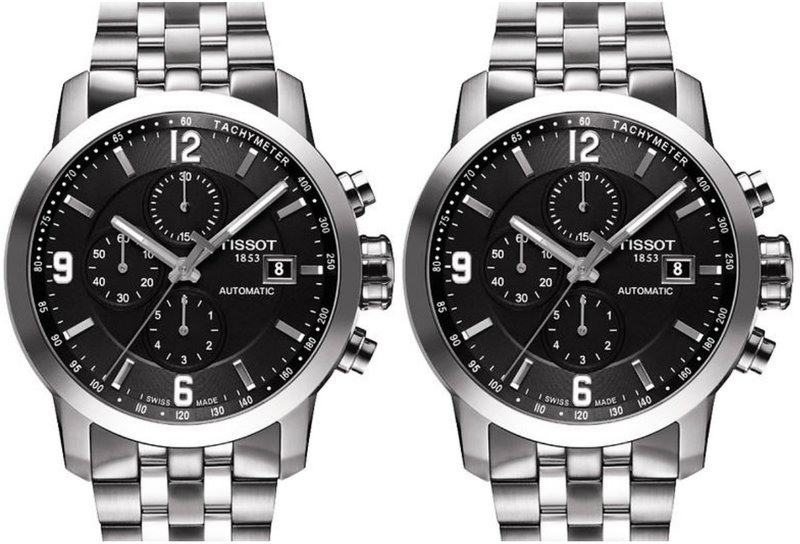 Tissot silvrig herrklocka