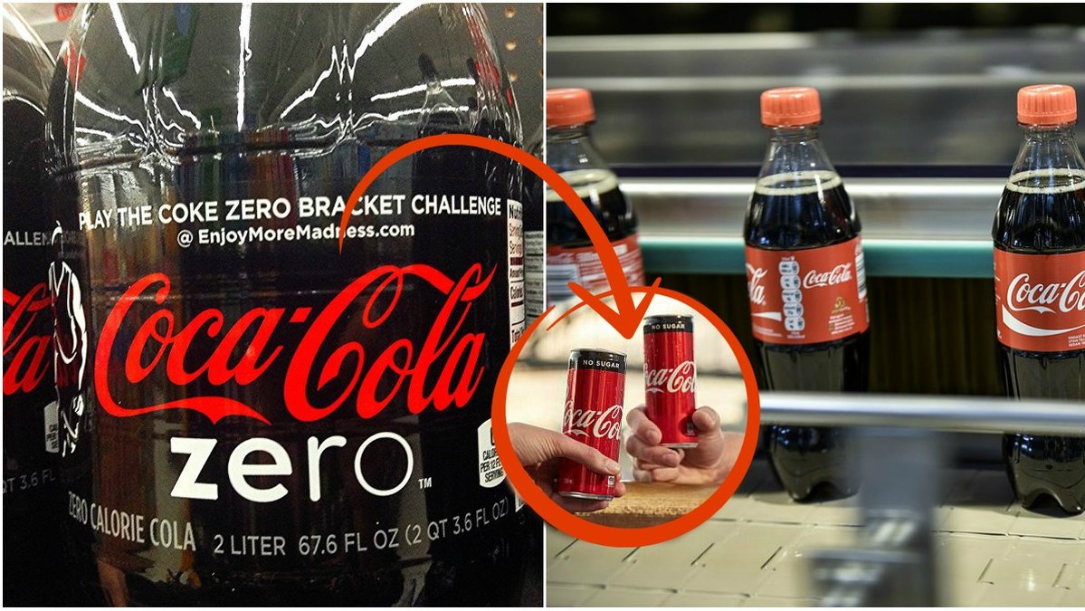 Coca-Cola släpper en ny version av Cola Zero. 