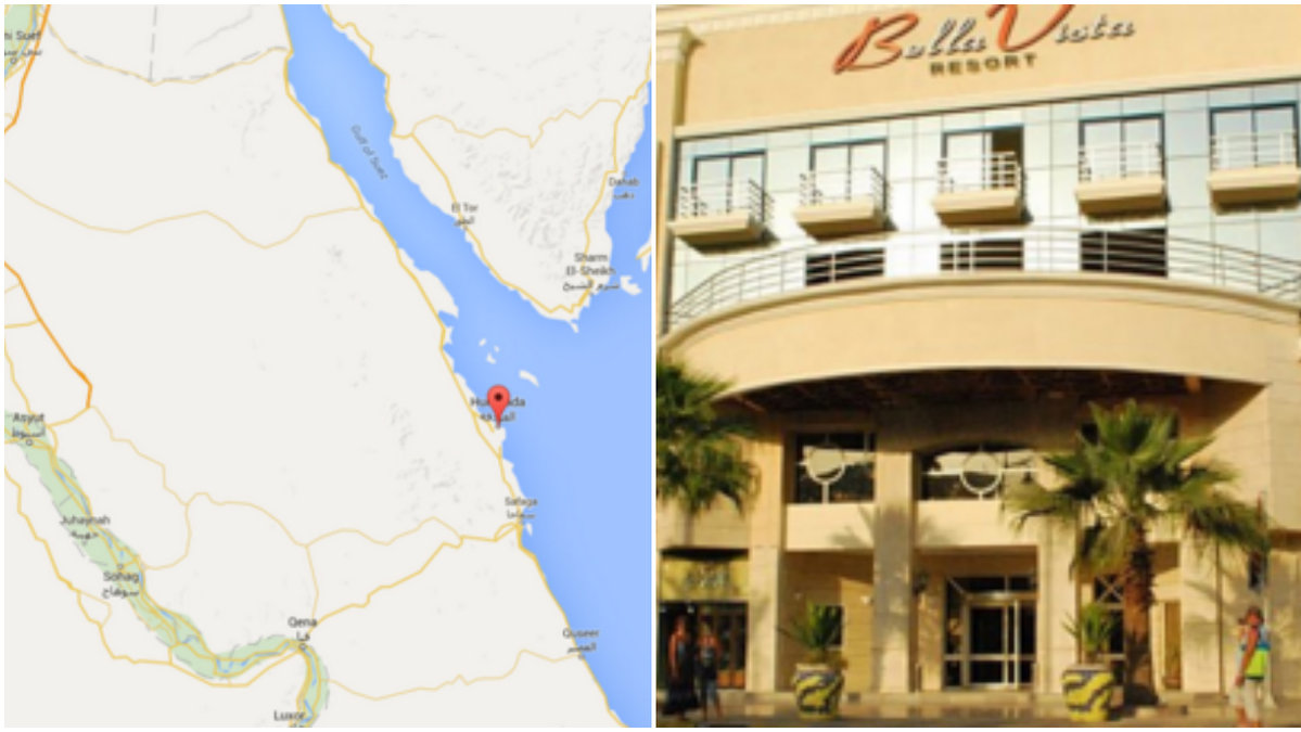 Attack mot turisthotellet Bella Vista i Egypten
