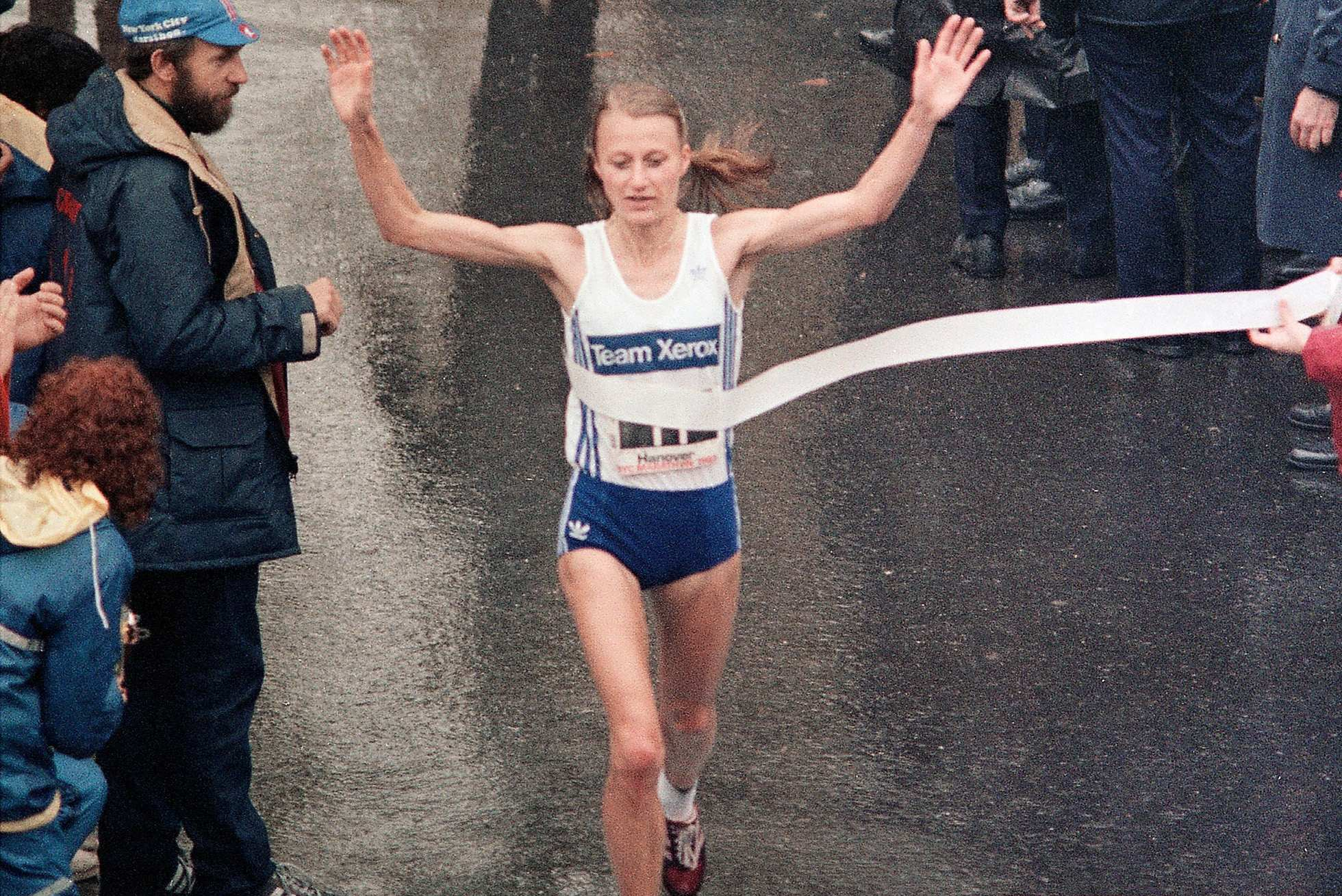 Waitz vinner New York-maraton 1983.