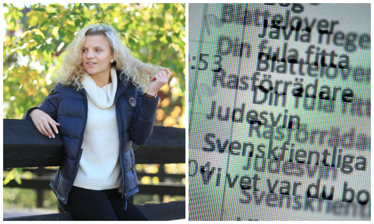 Jolin Berg, 17, har fått nog av näthatet.
