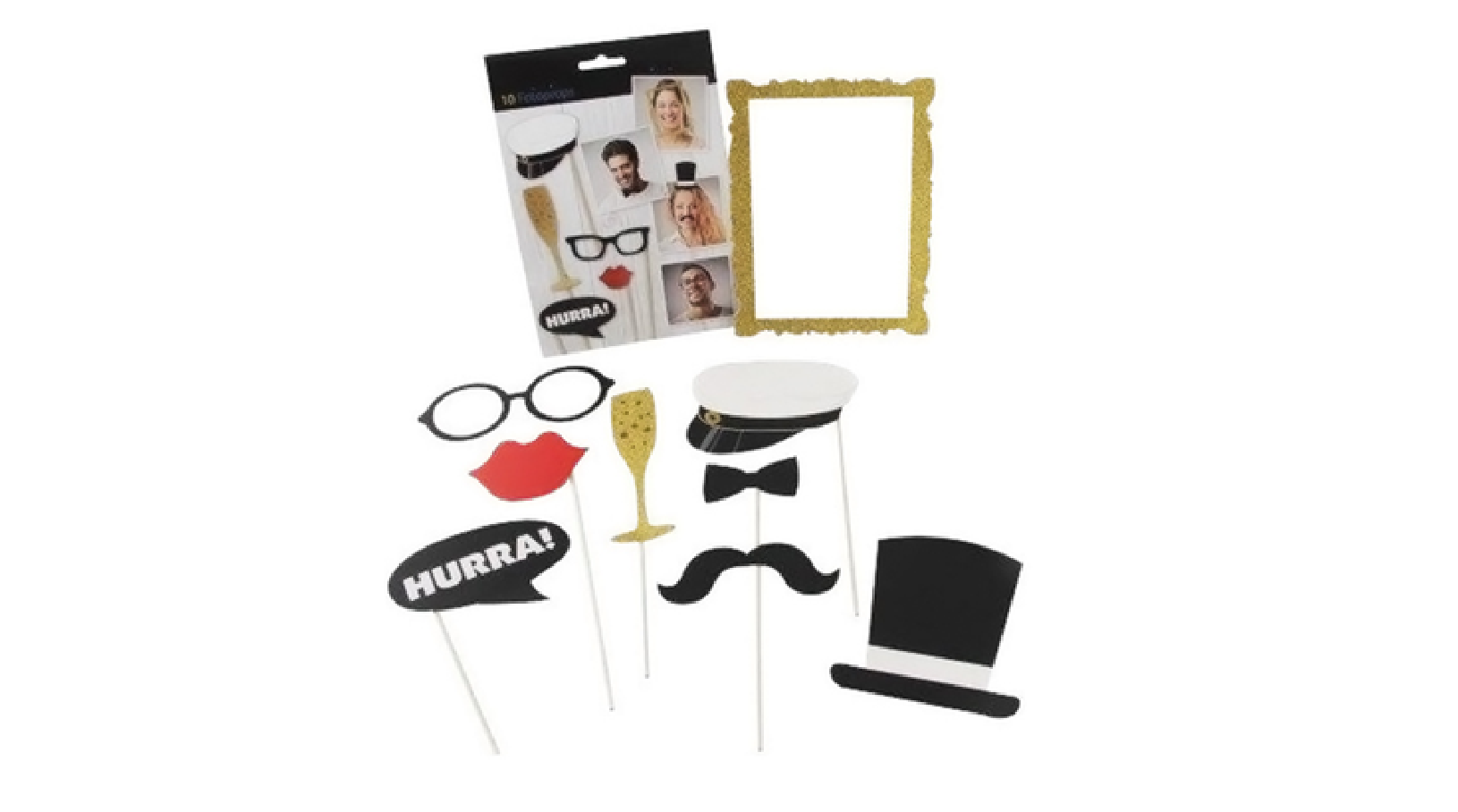 Fotoprops för festliga bilder Fotoprops för festliga bilder