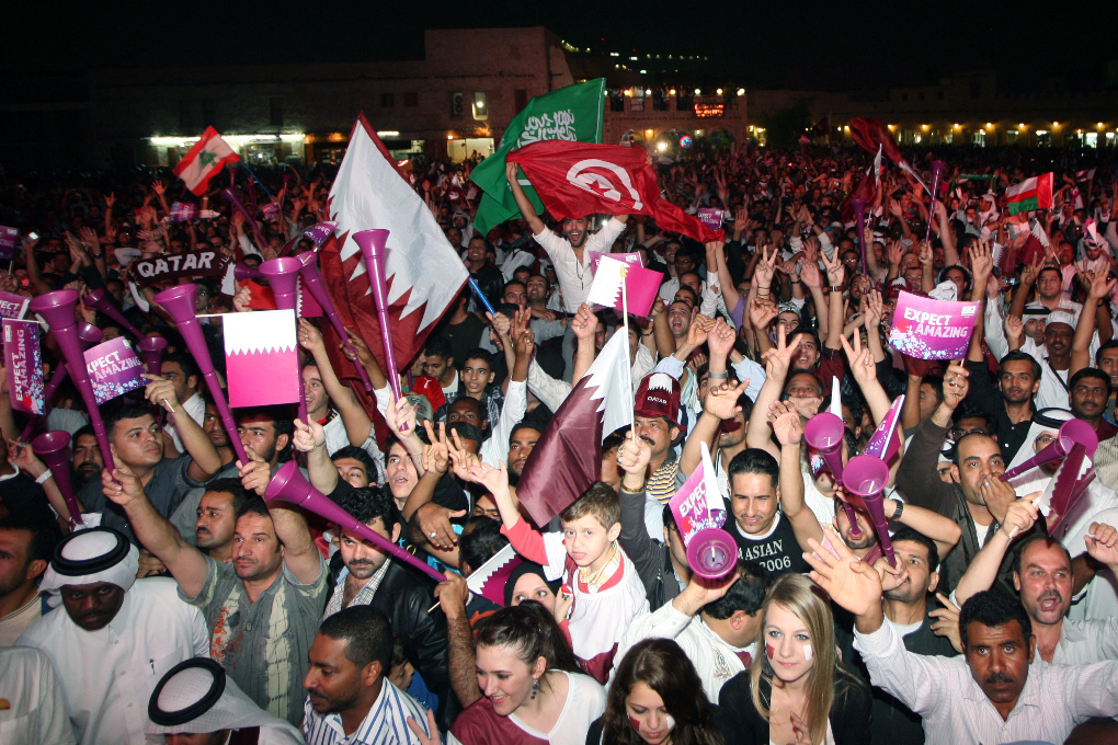 Qatar firar Fifa:s kontroversiella beslut.