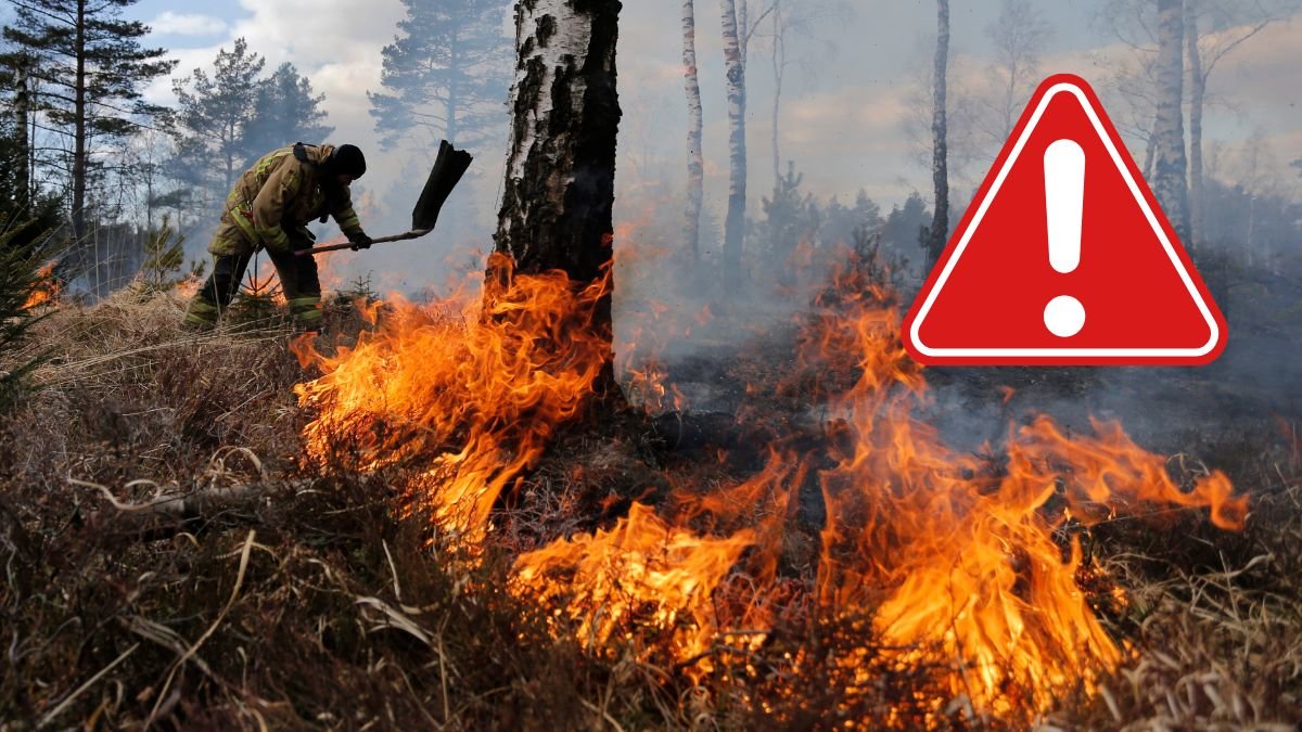 SMHI varnar: Stor risk för gräsbränder i helgen