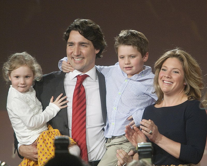 Justin Trudeau och Sophie Justin Trudeau och Sophie