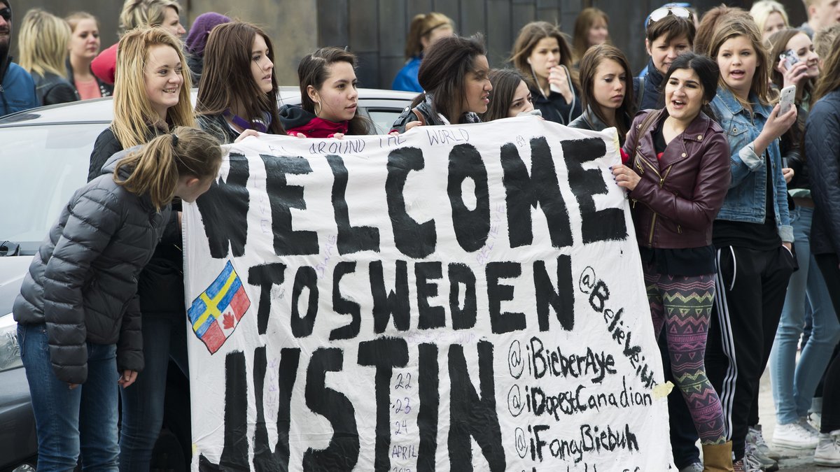 Välkommen till Sverige, Justin.