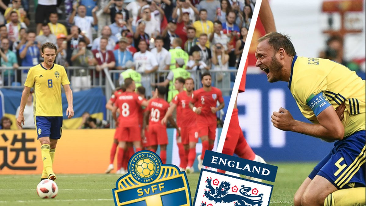 England blev ett för svårt motstånd, Sverige förlorar kvartsfinalen och är ute ur VM. 