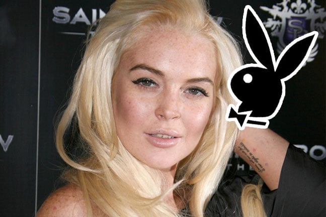 Lindsay Lohan, Playboy, Hollywood, Sex- och samlevnad, Pengar, Hugh Hefner