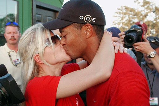 Elin Nordegren, Tiger Woods, skilsmässa